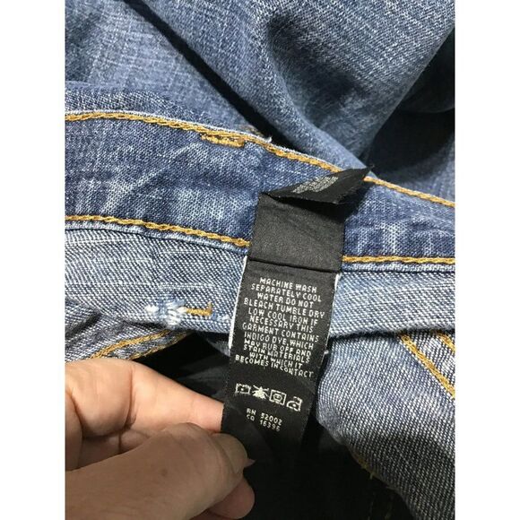 Liz Claiborne Men's Straight Leg Blue Jeans Size 40x28 - Picture 11 of 11